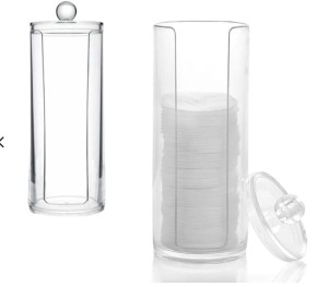 Pojemnik na płatki kosmetyczne stojak dystrybutor