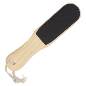 Tarka do stóp pięt pedicure drewniana 100/180