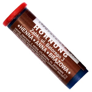 Henna kosmetyczna do brwi w proszku 2g brązowa