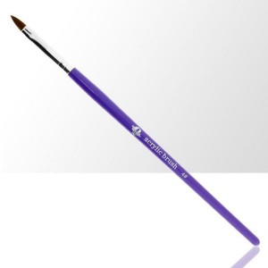 Pędzelek do akrylu pędzel nr 4 #4