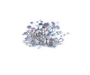 Cyrkonie szlifowane crystal AB 50sztuk SS5