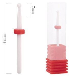 Frez ceramiczny kosmetyczny kulka delikatna