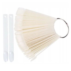 Wzornik do zdobień wachlarz 50szt. MIGDAŁ MLECZNY