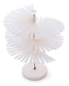 Wzornik karuzela ze stojakiem na 120 paznokci M