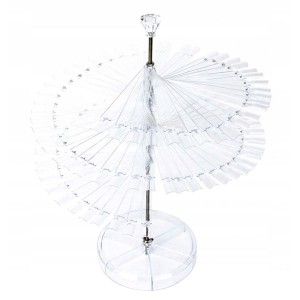 Wzornik karuzela ze stojakiem na 120 paznokci P