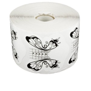 Szablony formy do żelu akrylu migdał 500szt motyl