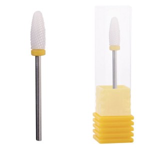 Frez ceramiczny kosmetyczny premium stożek superde