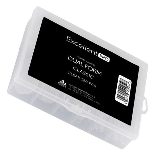 Excellent PRO Formy górne dual form classic clear 120 szt2.jpg