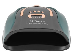 Lampa do paznokci UV Dual LED Sun C4 Plus 256W ZIELONA