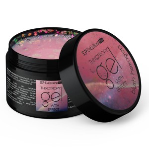Żel Excellent PRO z tiksotropią WITH EFFECT 50g blush hexagon