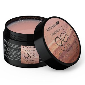 Żel Excellent PRO z tiksotropią WITH EFFECT 50g peachy gold
