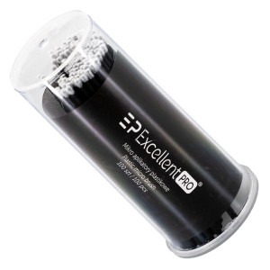 Excellent PRO Mikroaplilatory plastikowe 100szt bezwłókienkowe