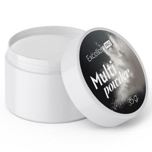 EXCELLENT PRO akryl puder akrylowy 35g CLEAR przezroczysty