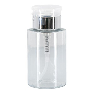 Excellent PRO butelka z pompką silver dozownik 150ml do płynów