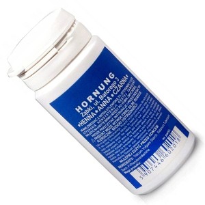 Henna ANNA HORNUNG do rzęs i brwi w proszku 20g CZARNA