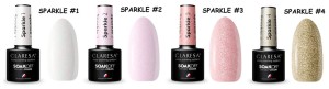 Claresa lakier hybrydowy kolekcja SPARKLE mix kolorów do wyboru