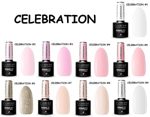 Claresa lakier hybrydowy kolekcja CELEBRATION mix
