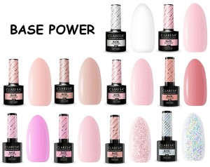 Claresa baza BASE POWER 5g baza hybrydowa MIX KOLORY