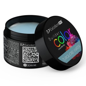 Excellent PRO żel COLOR pastel 15g turquoise water