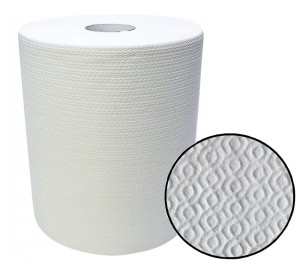 Ręcznik celulozowy fryzjerski czyściwo AIRLAID rolka 26cm/95m/70gm2