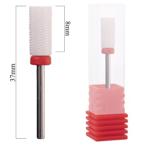 Frez ceramiczny kosmetyczny premium walec delikatny