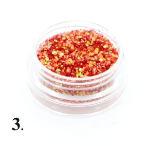 Pyłek BROKAT KOLOROWY DO ZDOBIEŃ mix kolorów