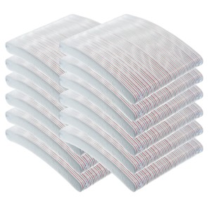 Pilnik do paznokci banan zebra szary 100/100 300sz