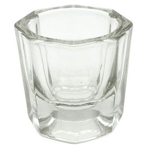 Naczynko kieliszek do liquidu henny szklany NL01